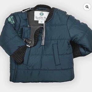 Buckle me baby toasty coast Deepest of Oceans 6-9 months blue